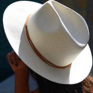Anthropology Wyeth Natural Fedora Hat